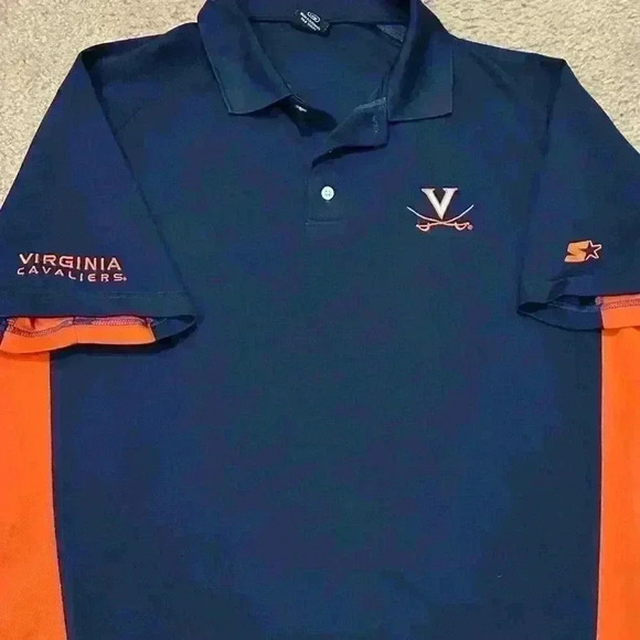 Vintage Starter University of Virginia Cavaliers Polo - Picture 1 of 9